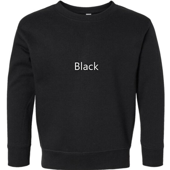 Nike Bluey TODDLER Unisex Sweatshirt Embroidered Fleece Crewneck Dog Sisters - Picture 3 of 7